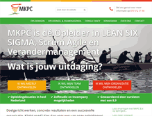 Tablet Screenshot of mkpc.nl